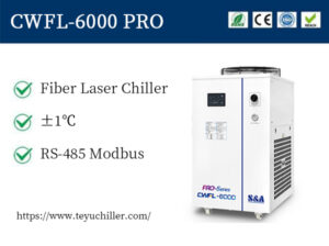 Industrial water chiller for 6KW fiber lasers